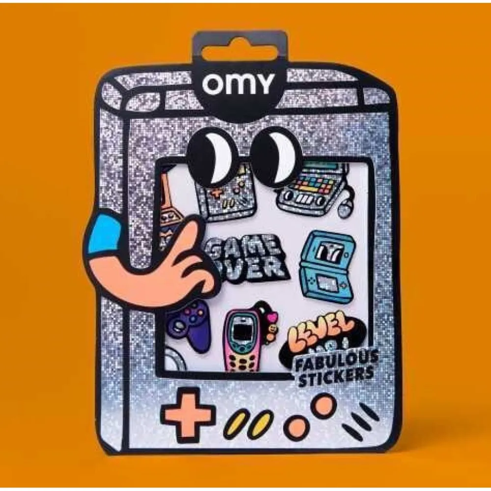 Omy Stickers Big Game Boy ·*Niños Juegos De Viaje