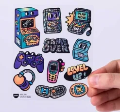 Omy Stickers Big Game Boy ·*Niños Juegos De Viaje