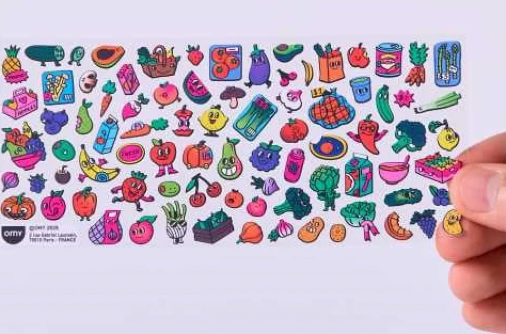 Omy Stickers Boutique Farmer ·*Niños Juegos De Viaje