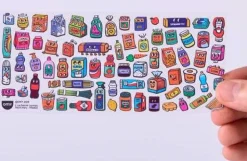 Omy Stickers Boutique Supermarket ·*Niños Juegos De Viaje
