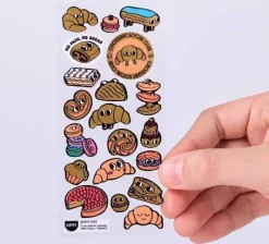 Omy Stickers Iconic Croissant ·*Niños Juegos De Viaje