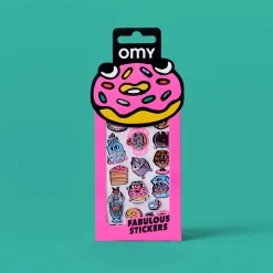 Omy Stickers Iconic Donuts ·*Niños Juegos De Viaje