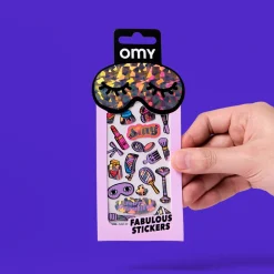 Omy Stickers Iconic Make Up ·*Niños Juegos De Viaje