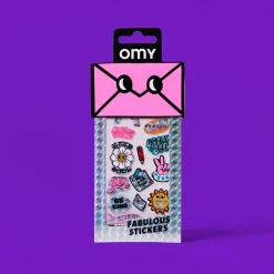 Omy Stickers Iconic Messages ·*Niños Juegos De Viaje