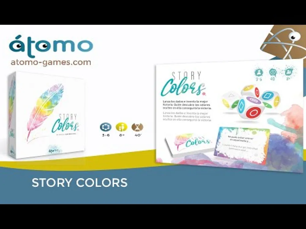 Átomo Games Story Colors · Átomo*Niños Átomo Games|Juegos De Mesa Competitivos