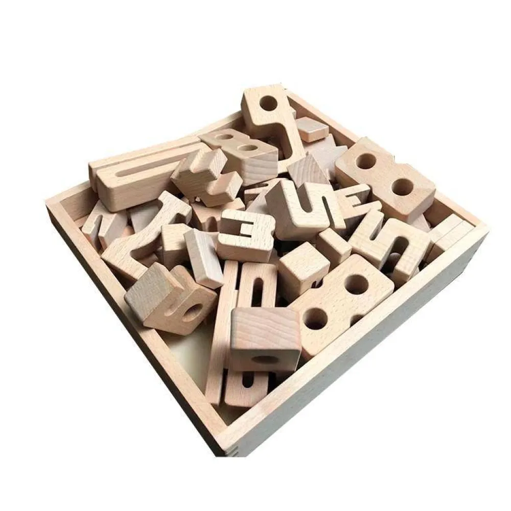 SumBlox Mini · Set Familiar*Niños Juguetes De Madera Para Niños|Juguetes Stem