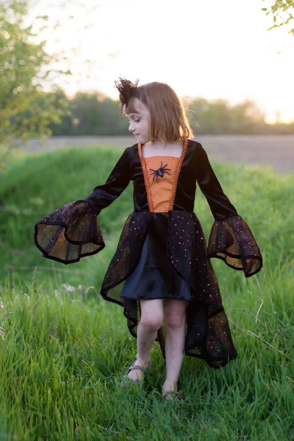 Great Pretenders Sybil The Spider Witch (varias tallas)*Niños Disfraces Infantiles
