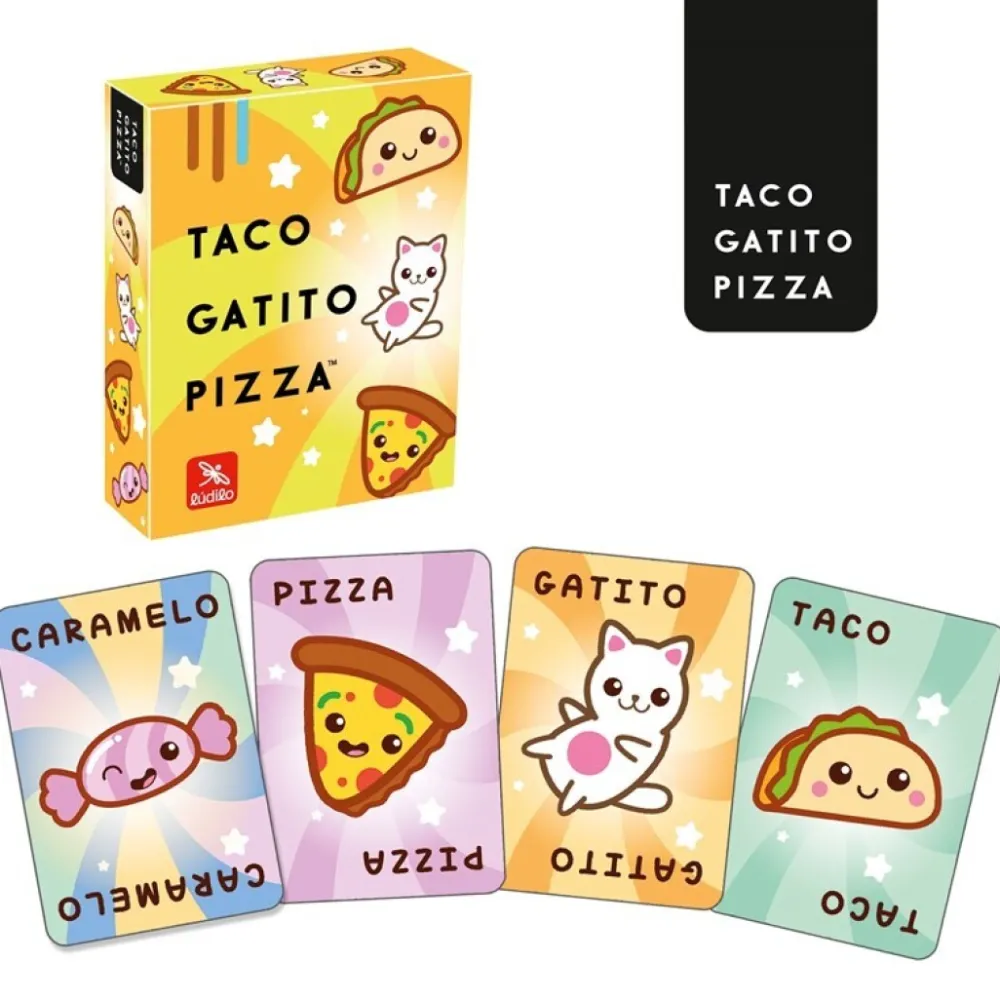 Ludilo Taco gatito pizza ·*Niños Ludilo|Juegos De Mesa De Viaje