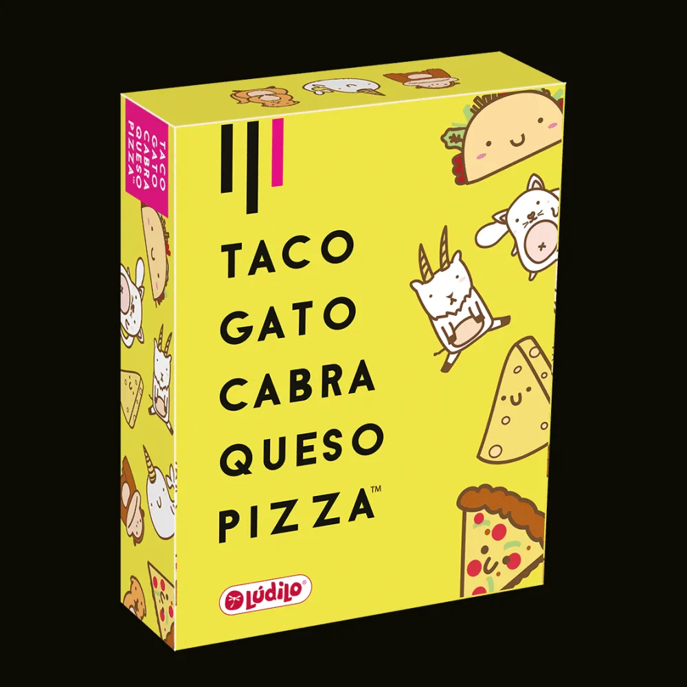 Ludilo Taco gato cabra queso pizza ·*Niños Ludilo|Juegos De Mesa De Viaje