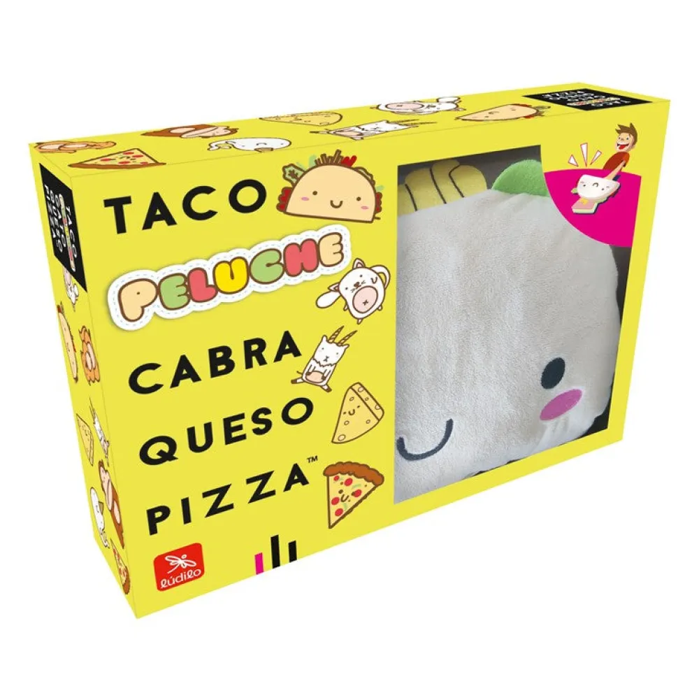 Ludilo Taco, Peluche, Cabra, Queso, Pizza ·*Niños Ludilo|Juegos De Mesa De Viaje