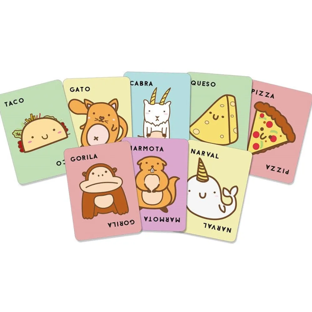 Ludilo Taco, Peluche, Cabra, Queso, Pizza ·*Niños Ludilo|Juegos De Mesa De Viaje