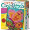 4M Taller Básico de Punto de Cruz ·*Niños Kit De Manualidades|Juguetes Y Juegos Motricidad Fina