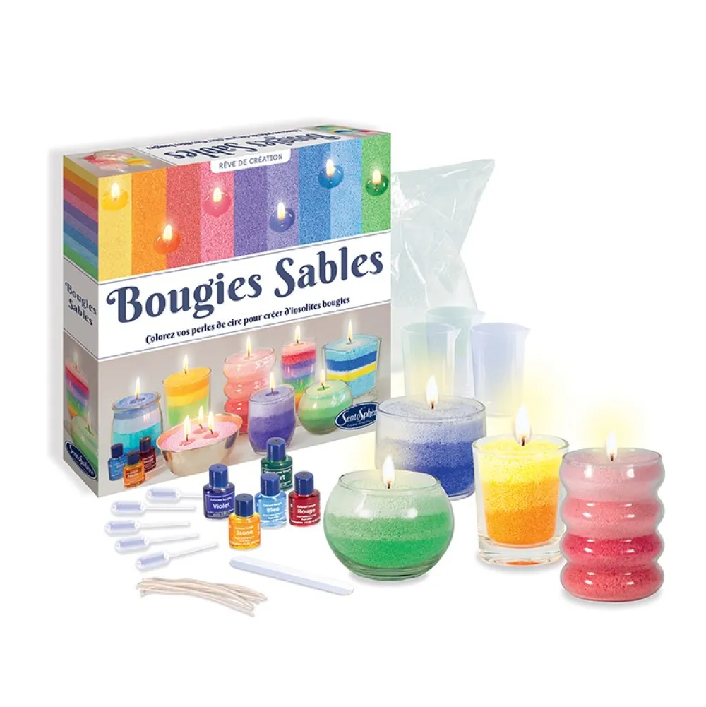 Sentosphère Taller de Velas de Arena · Sentosphere*Niños Kit De Manualidades