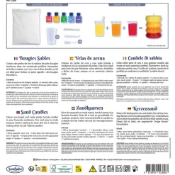 Sentosphère Taller de Velas de Arena · Sentosphere*Niños Kit De Manualidades