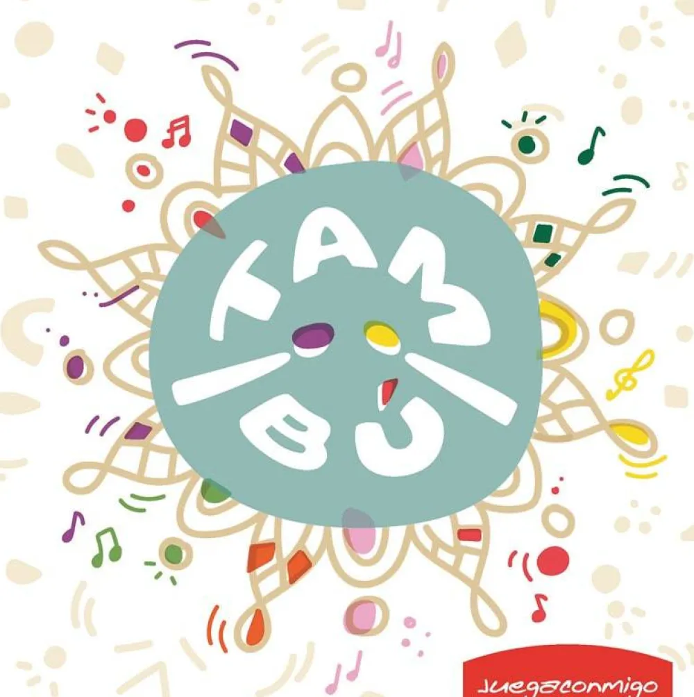 Juega Conmigo Tambú 8" 11 notas - Blue Grey*Niños Juguetes Musicales