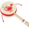Hape Tambor de Cascabel ·*Niños Juguetes Waldorf|Juguetes Musicales