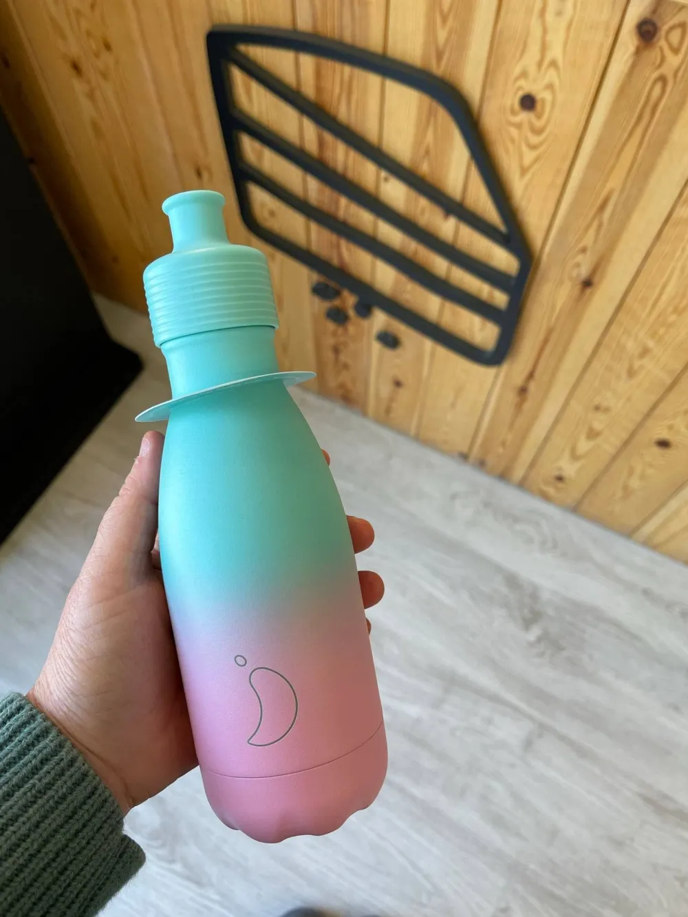 Chilly's Tapón Sport 260-500ml · Pastel Menta* Botellas De Agua De Acero|Botellas De Agua Para El Cole·Botellas De Acero