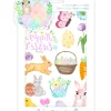 Great Pretenders Tatoo Easter Bunny ·*Niños Tatuajes Para Niños|Disfraces Infantiles