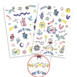 Djeco Tatuajes Dulces Sueños ·*Niños Tatuajes Para Niños|Disfraces Infantiles