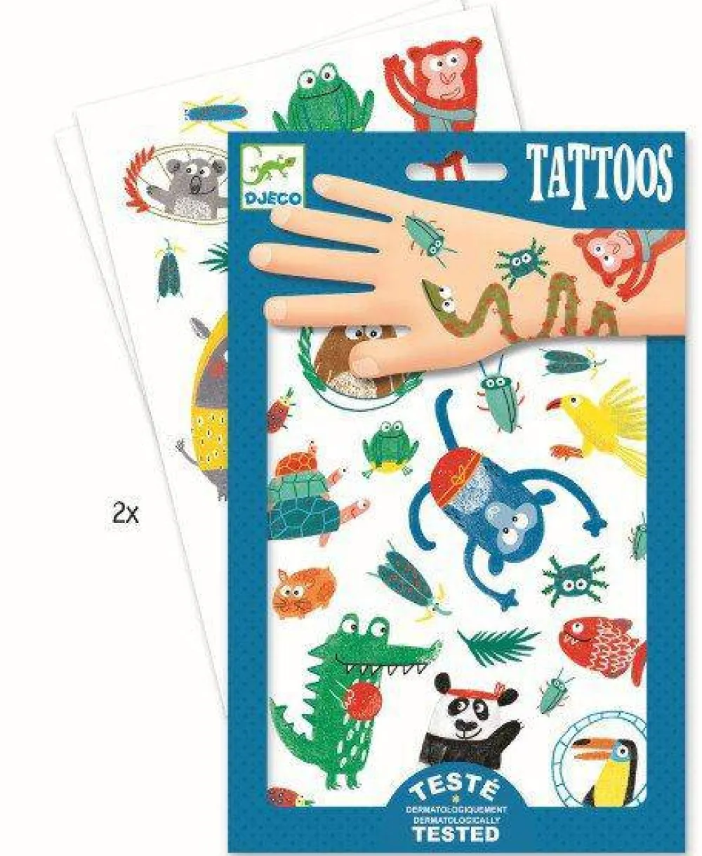Djeco Tatuajes Hocicos ·*Niños Tatuajes Para Niños|Disfraces Infantiles