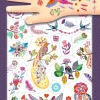 Djeco Tatuajes Pájaros Brillantes ·*Niños Tatuajes Para Niños|Disfraces Infantiles