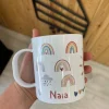 Bizcocho de Yogur Taza Infantil Rainbow* Tazas Infantiles