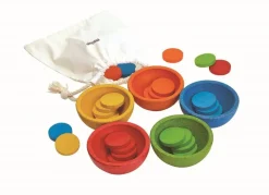 Plantoys Tazas Ordena y Cuenta*Niños Juguetes Waldorf|Juguetes Montessori