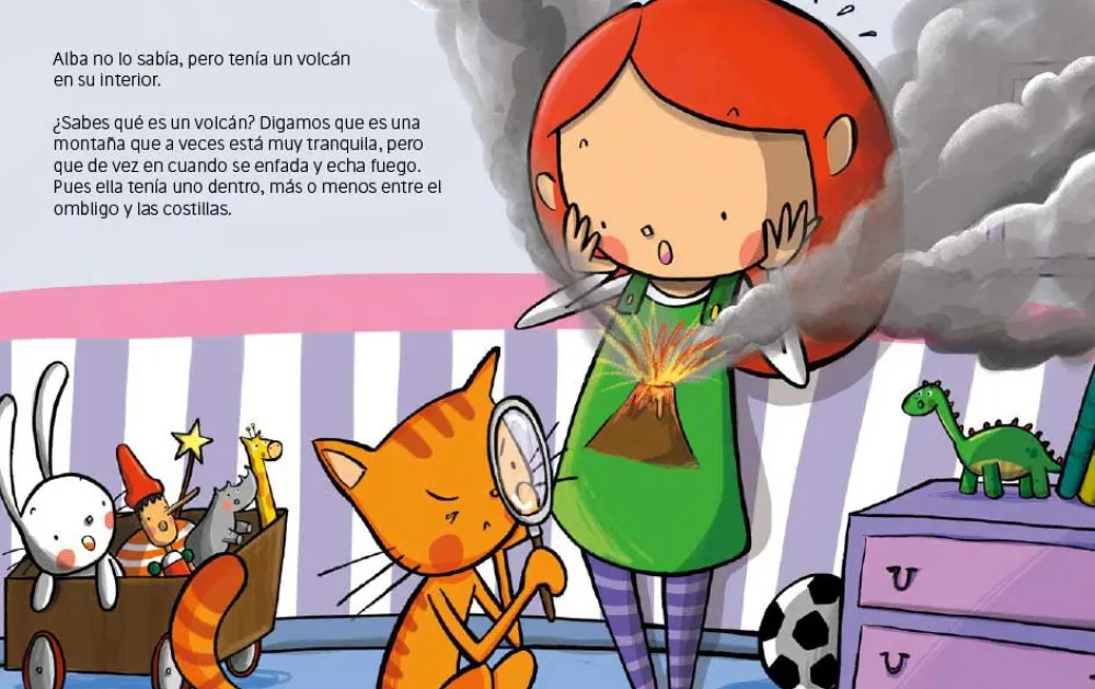 Carambuco Tengo un volcán* Libros De Miriam Tirado|Libros Sobre Emociones