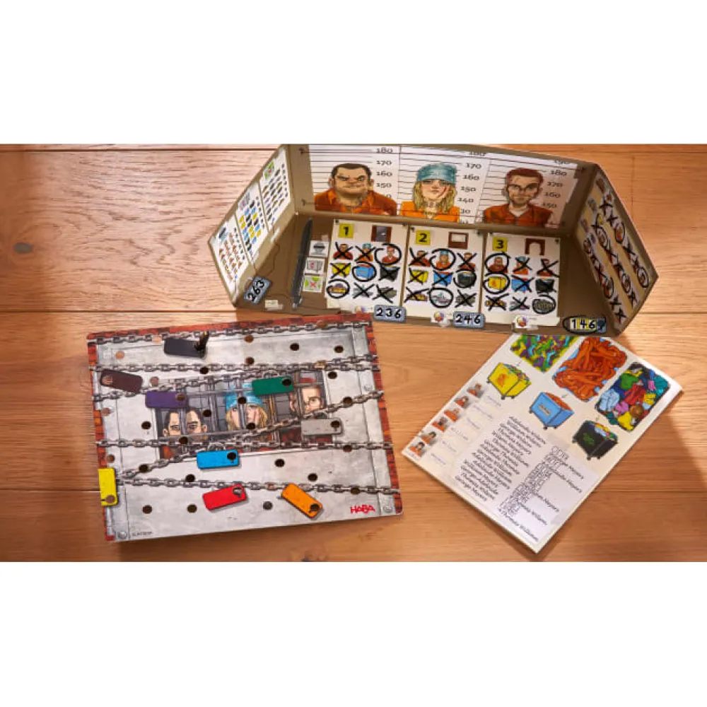 HABA The Key - Fuga de la Prisión Stronwall·*Niños Juegos Haba|Juegos De Mesa Competitivos