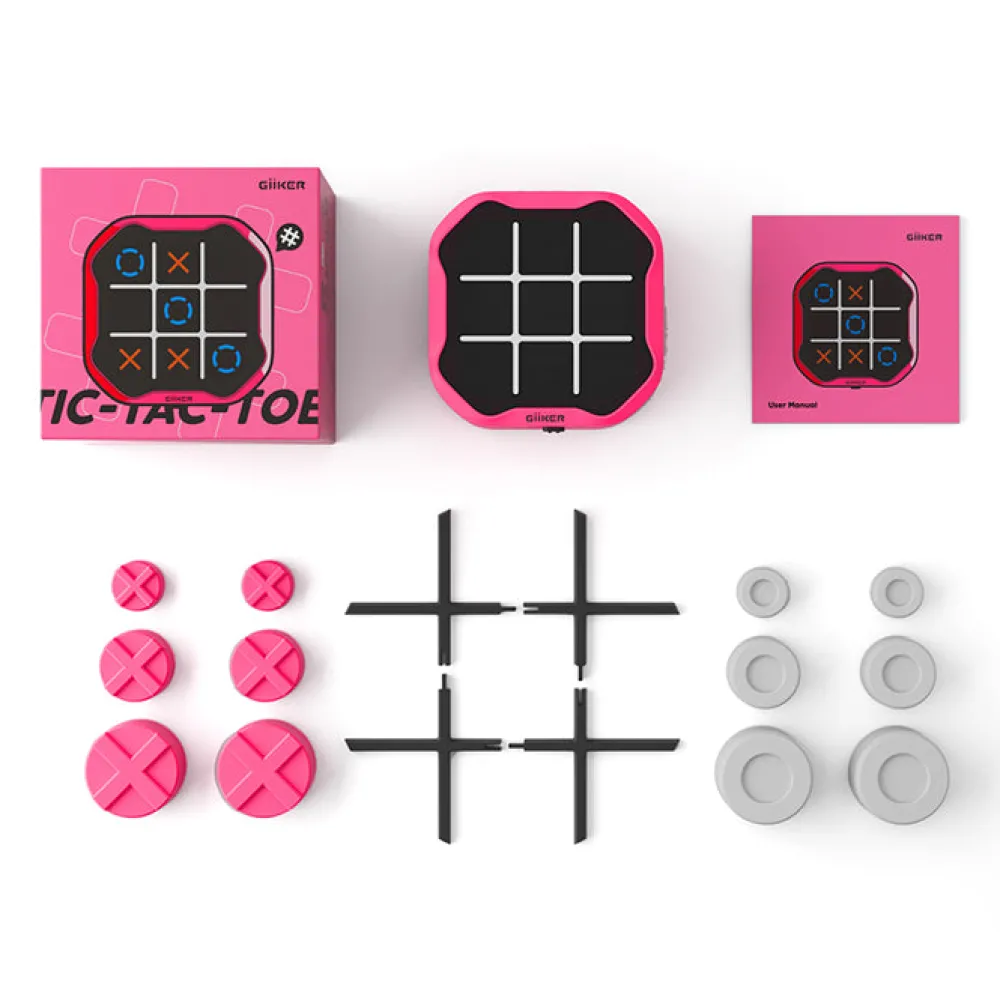Giiker Tic-tac-toe Bolt Tres en Raya Rosa ·* Tecnología