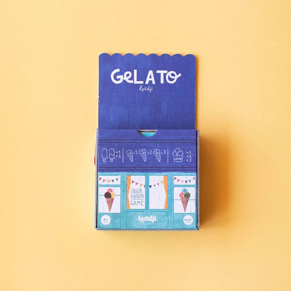 Londji Tiny Game - Gelato ·*Niños Juegos De Mesa Cooperativos|Juegos De Tablero