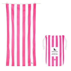 Dock u0026 Bay Toalla Cabana Fucsia · L*Niños Toalla De Niños Para Playa|Toallas De Playa Para Bebés