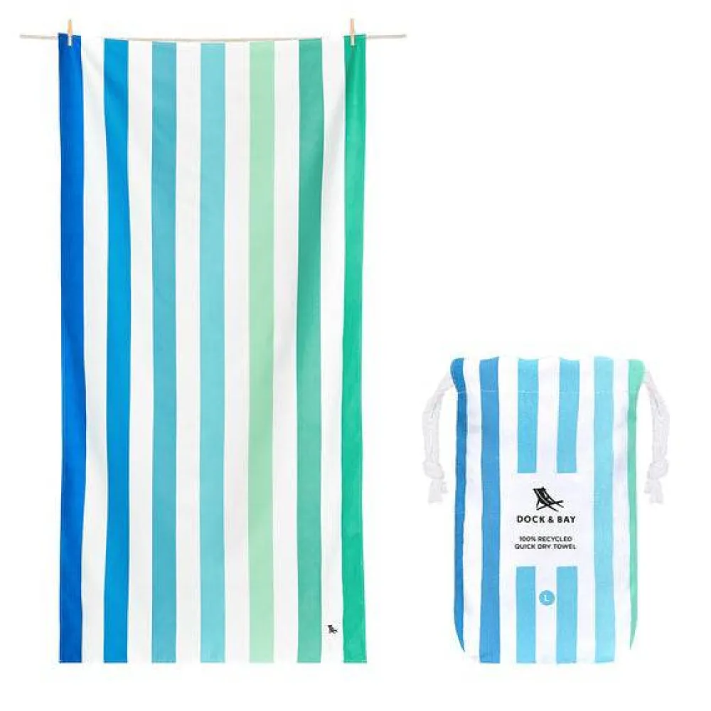 Dock u0026 Bay Toalla Endless River · XL* Toallas De Playa Para Adultos