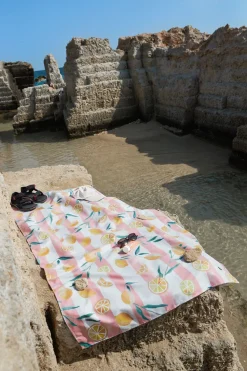 Dock u0026 Bay Toalla Lemons · L*Niños Toallas De Playa Para Adultos|Toalla De Niños Para Playa
