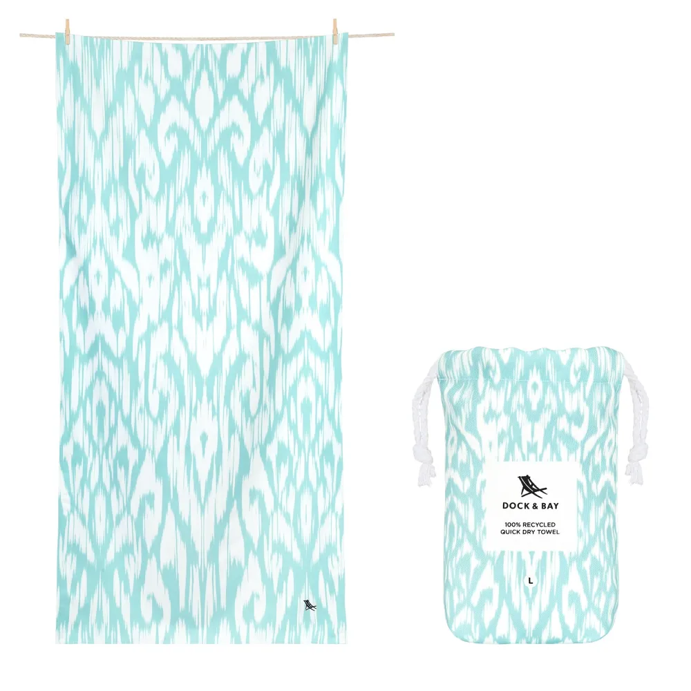Dock u0026 Bay Toalla Soft Seafoam · XL* Toallas De Playa Para Adultos