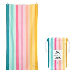 Dock u0026 Bay Toalla Summer Coastal Candy · XL* Toallas De Playa Para Adultos|Toallas De Playa Para Adultos
