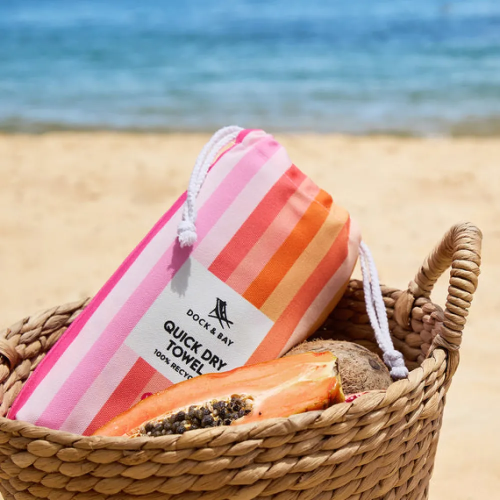 Dock u0026 Bay Toalla Summer Miami Sorbet · L*Niños Toalla De Niños Para Playa