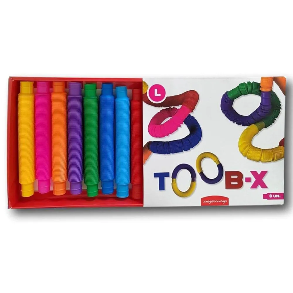 Juega Conmigo TOOB-X 08 pcs Tamaño-L*Niños Juguetes Antiestrés