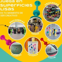 Tossit 7 Dardos silicona Starter*Niños Juguetes De Toda La Vida