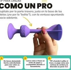 Tossit 7 Dardos silicona Starter*Niños Juguetes De Toda La Vida