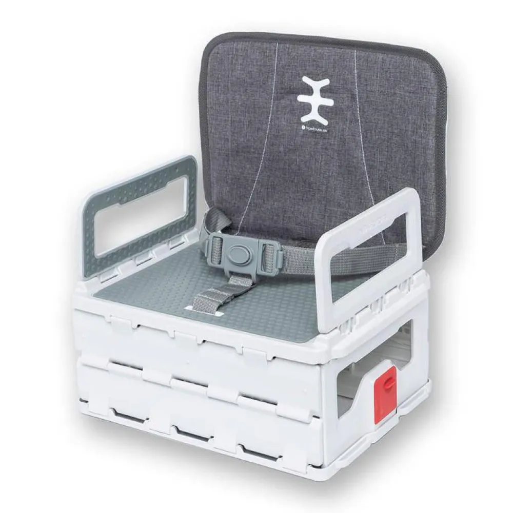 Nikidom Trona portátil · Gris* Accesorios Para Salir Fuera Y Viajar