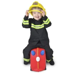 Trunki Frank · Camión Bomberos* Maletas Trunki|Accesorios Para Salir Fuera Y Viajar