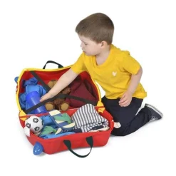 Trunki Frank · Camión Bomberos* Maletas Trunki|Accesorios Para Salir Fuera Y Viajar