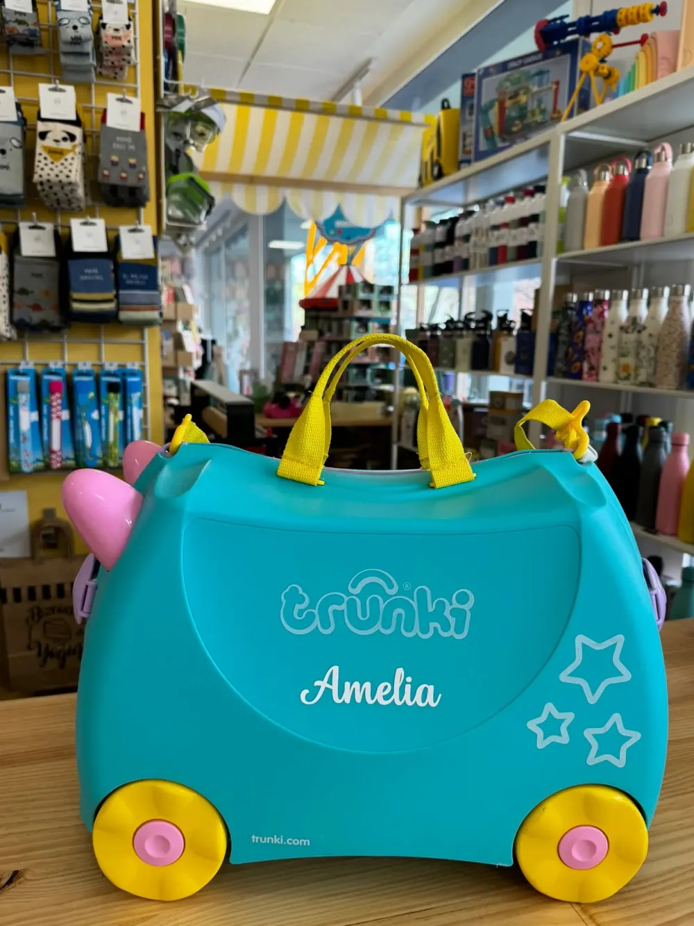 Trunki Frank · Camión Bomberos* Maletas Trunki|Accesorios Para Salir Fuera Y Viajar