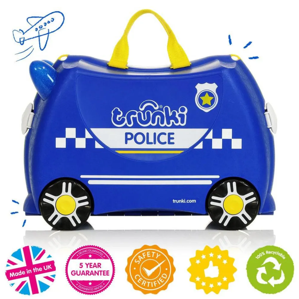 Trunki Percy · Policia* Maletas Trunki|Accesorios Para Salir Fuera Y Viajar