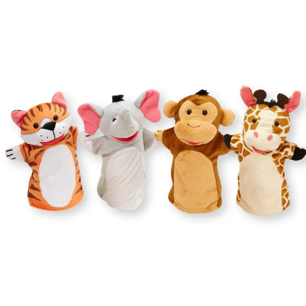 Melissa u0026 Doug Títeres amigos del zoológico · Melissa & Doug*Niños Marionetas Y Teatro
