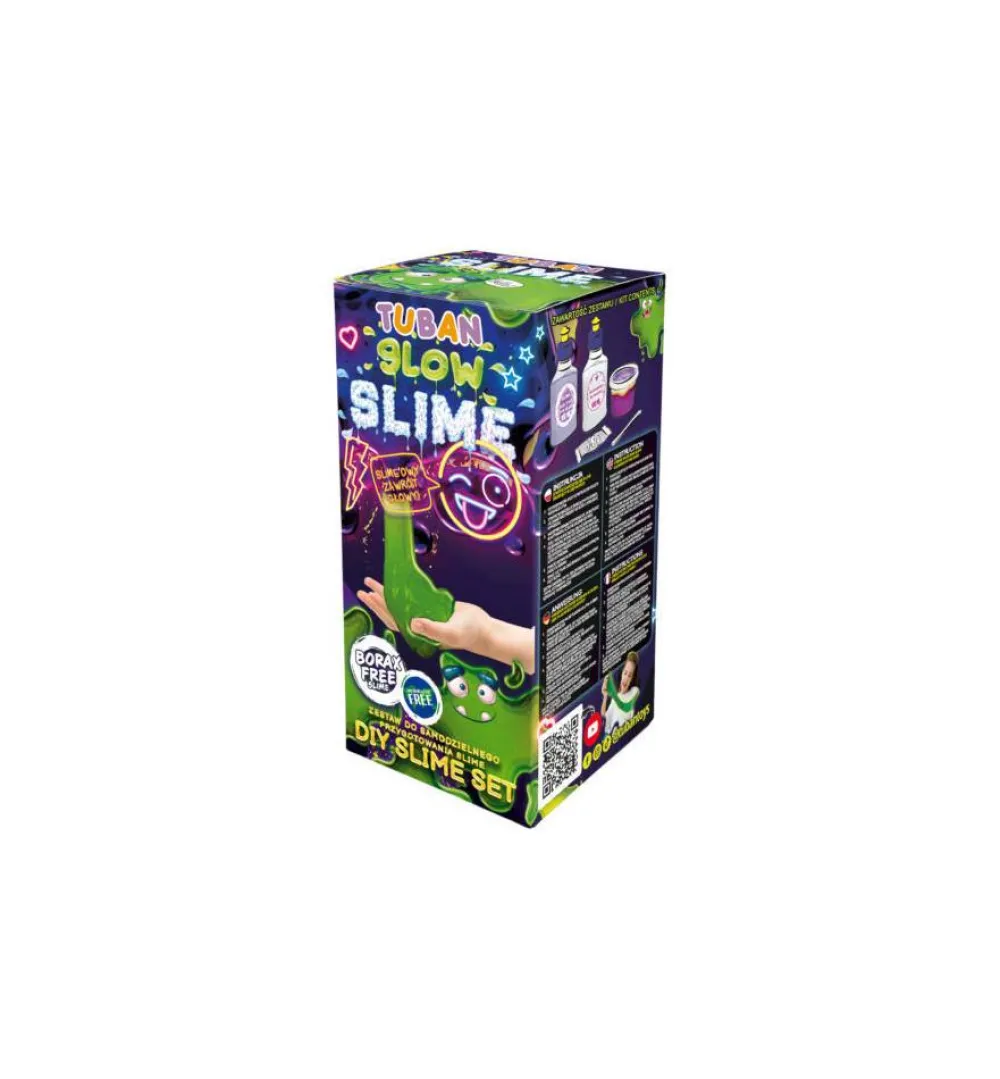 Tuban DIY Slime Glow in the dark*Niños Kit De Manualidades