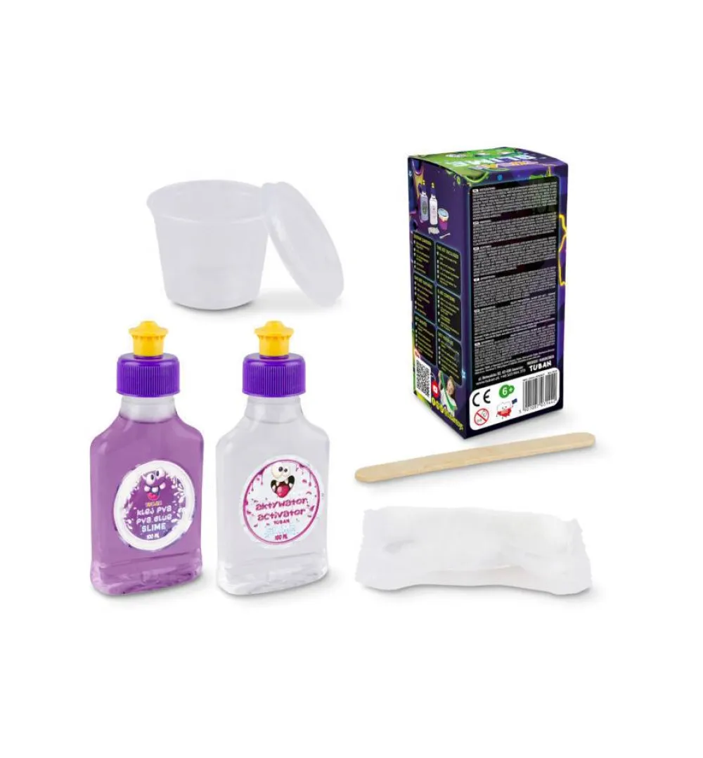 Tuban DIY Slime Glow in the dark*Niños Kit De Manualidades