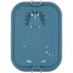 Trixie Tupper acero grande · Mr. Triceratops* Cajas De Almuerzo Infantil·Con Compartimentos