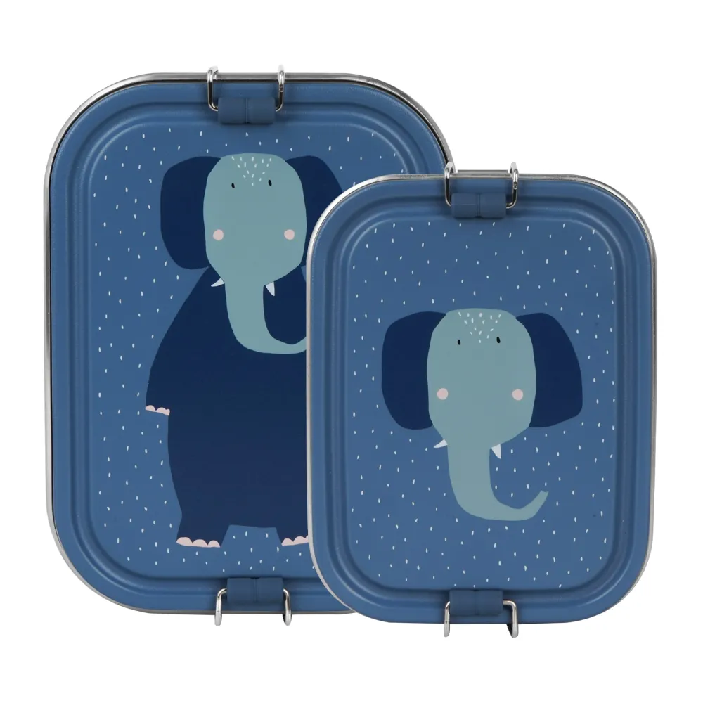 Trixie Tupper acero pequeño · Mrs. Elephant* Cajas De Almuerzo Infantil·Sin Compartimentos